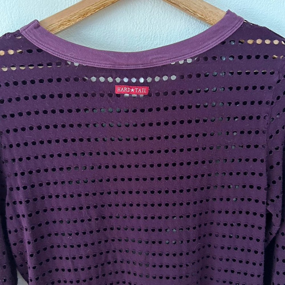 vintage Hard Tail mesh long sleeve